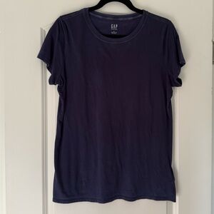 GAP Women's Navy Short Sleeve Tee